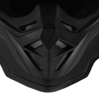 Шлем кроссовый, размер M (57-58), модель - BLD-819-7, черный матовый - Фото 8