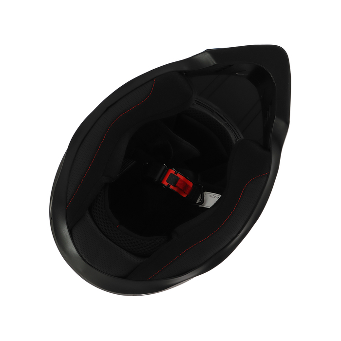 Шлем кроссовый, размер XXL, модель - BLD-819-7, черный матовый