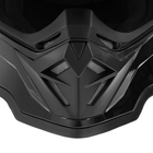 Шлем кроссовый, размер M (57-58), модель - BLD-819-7, черный глянцевый - Фото 8