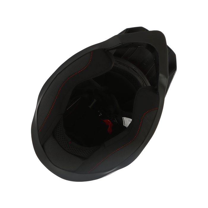 Шлем кроссовый, размер M, модель - BLD-819-7, черно-красный