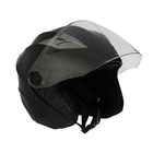 Шлем открытый с двумя визорами, размер M (57-58), модель - BLD-708E, черный матовый - Фото 4