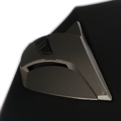 Шлем открытый с двумя визорами, размер L (59-60), модель - BLd=708E, черный матовый