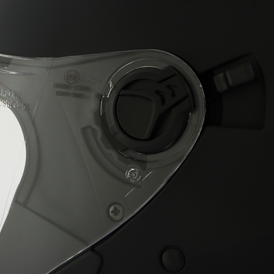 Шлем открытый с двумя визорами, размер L (59-60), модель - BLd=708E, черный матовый