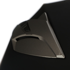 Шлем открытый с двумя визорами, размер XL (60-61), модель - BLd=708E, черный матовый - Фото 10