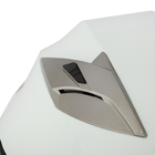 Шлем открытый с двумя визорами, размер XL (60-61), модель - BLd=708E, белый глянцевый - Фото 10