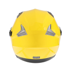 Шлем открытый с двумя визорами, размер XS (53-54), модель - BLD-708E, желтый глянцевый - Фото 8