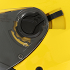 Шлем открытый с двумя визорами, размер XS (53-54), модель - BLD-708E, желтый глянцевый - Фото 11