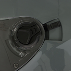 Шлем открытый с двумя визорами, размер XS (53-54), модель - BLd=708E, серый глянцевый - Фото 11