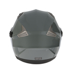 Шлем открытый с двумя визорами, размер L (59-60), модель - BLD-708E, серый глянцевый - Фото 8