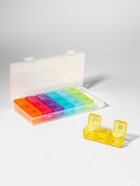 Таблетница - органайзер «Неделька», съёмные ячейки, утро/день/вечер, 17.4×8.2×2.5 см, 7 контейнеров по 3 секции, разноцветная - Фото 2