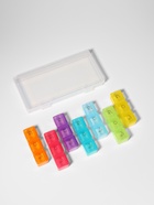 Таблетница - органайзер «Неделька», съёмные ячейки, утро/день/вечер, 17.4×8.2×2.5 см, 7 контейнеров по 3 секции, разноцветная - Фото 3