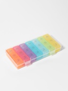 Таблетница - органайзер «Неделька», съёмные ячейки, утро/день/вечер, 17.4×8.2×2.5 см, 7 контейнеров по 3 секции, разноцветная - Фото 6