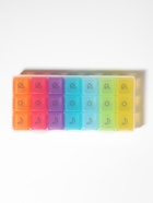 Таблетница - органайзер «Неделька», съёмные ячейки, утро/день/вечер, 17.4×8.2×2.5 см, 7 контейнеров по 3 секции, разноцветная - Фото 7