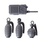 Набор военного «Альфа», 16 предметов, цвет МИКС - Фото 8