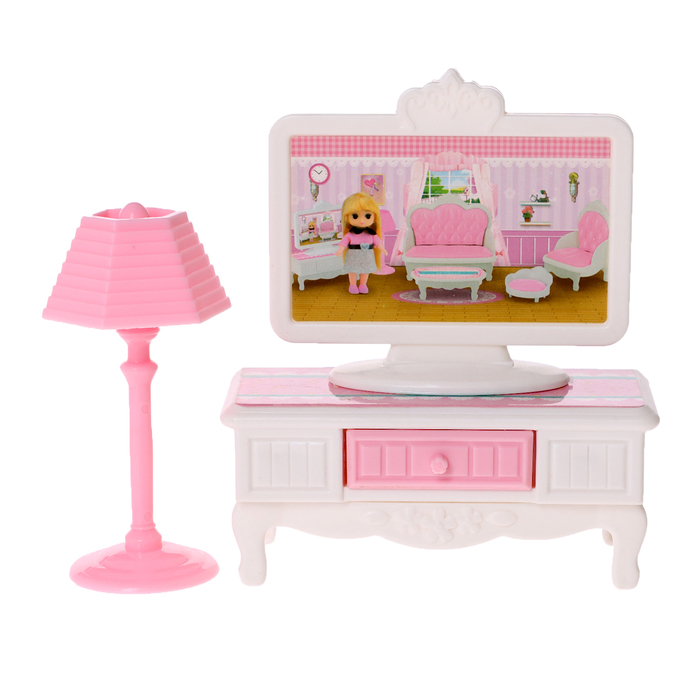 Игровой набор мебели для кукол «Семейная усадьба: гостиная»