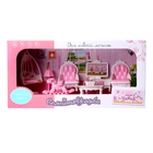 Игровой набор мебели для кукол «Семейная усадьба: гостиная» - Фото 8