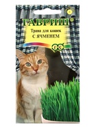 Семена Трава для кошек с ячменем 10 г 10181323 - фото 14513423