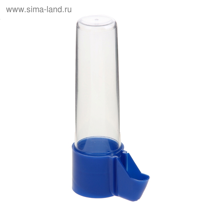 Автопоилка для птиц, большая (для вертикальных прутьев), 40 х 70 х 140 мм, микс цветов - Фото 1