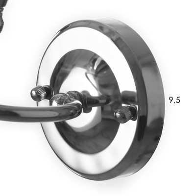 Бра «Моника» Е27 40 Вт хром 10×26 см