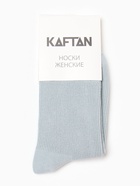 Носки женские KAFTAN Base, размер 36-39 (23-25 см), серо-голубые - Фото 4