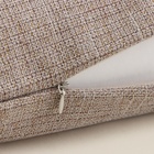 Наволочка декоративная SL Home «Пинелли», 43×43 см, бежевая - Фото 4
