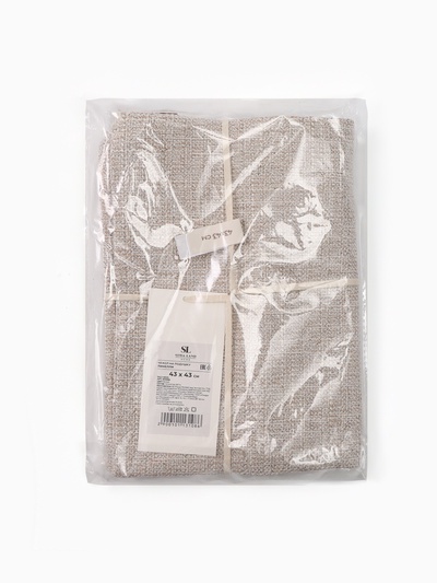 Чехол на подушку SL-Home Пинелли 43*43 см, 100% п/э