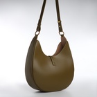 Сумка женская багет TEXTURA на молнии, 27×9×23 см, хаки - Фото 5