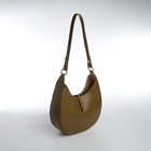 Сумка женская багет TEXTURA на молнии, 27×9×23 см, хаки - Фото 6