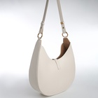 Сумка женская багет TEXTURA на молнии, 27×9×23 см, молочная - Фото 6