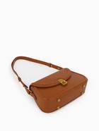 Сумка женская мессенджер TEXTURA на клапане, 23×6×13 см, коричневая - Фото 8