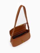 Сумка женская мессенджер TEXTURA на клапане, 23×6×13 см, коричневая - Фото 5