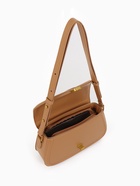 Сумка женская мессенджер TEXTURA на клапане, 23×6×13 см, тёмно-бежевая - Фото 5