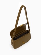 Сумка женская мессенджер TEXTURA на клапане, 23×6×13 см, хаки - Фото 5