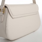Сумка женская на клапане TEXTURA, средний размер, цвет молочный - Фото 5