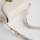 Сумка женская на клапане TEXTURA, средний размер, цвет молочный - Фото 7