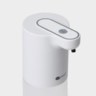 Диспенсер сенсорный для жидкого мыла SAVANNA, 350 мл, пластик, цвет белый - фото 9373366