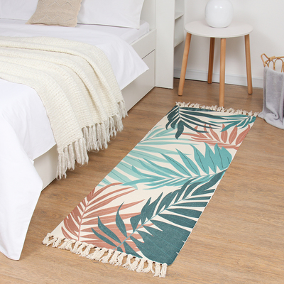 Ковер Этель «Тропики», 60×180 см, 50% хл, 50% п/э