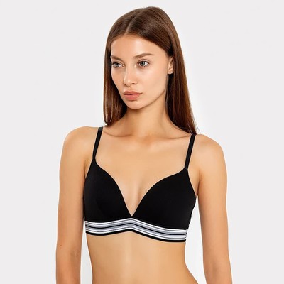 Бюстгальтер женский Mark Formelle, черный, размер 75 В