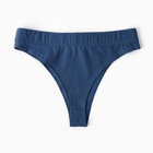 Трусы женские бразильяно, цвет синий, размер 44 (S) - фото 24271231