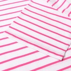 Футболка женская, цвет белый/розовый, размер 48 - фото 23738149