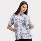 Футболка женская, цвет серый, размер 46 - фото 23670499