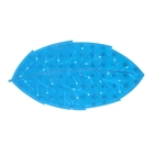 SPA-коврик для ванны на присосках «Лист», 66×36 см - Фото 1