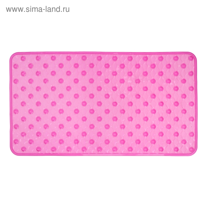 SPA-коврик для ванны на присосках «Рельеф», 69×38 см, цвет МИКС - Фото 1