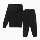 Комплект для мальчика (джемпер, брюки), цвет чёрный, рост 110 см - Фото 7