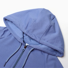 Комплект для девочки (джемпер, брюки), цвет голубой, рост 98 см - Фото 2