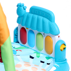 Музыкальный развивающий коврик «Весёлые зверята», цвет голубой - Фото 5