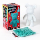 Игрушка помпонами «Медведь», мятный - Фото 2