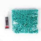 Игрушка помпонами «Медведь», мятный - Фото 5