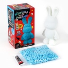 Игрушка помпонами «Зайка», голубой - Фото 2