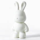 Игрушка помпонами «Зайка», голубой - Фото 4